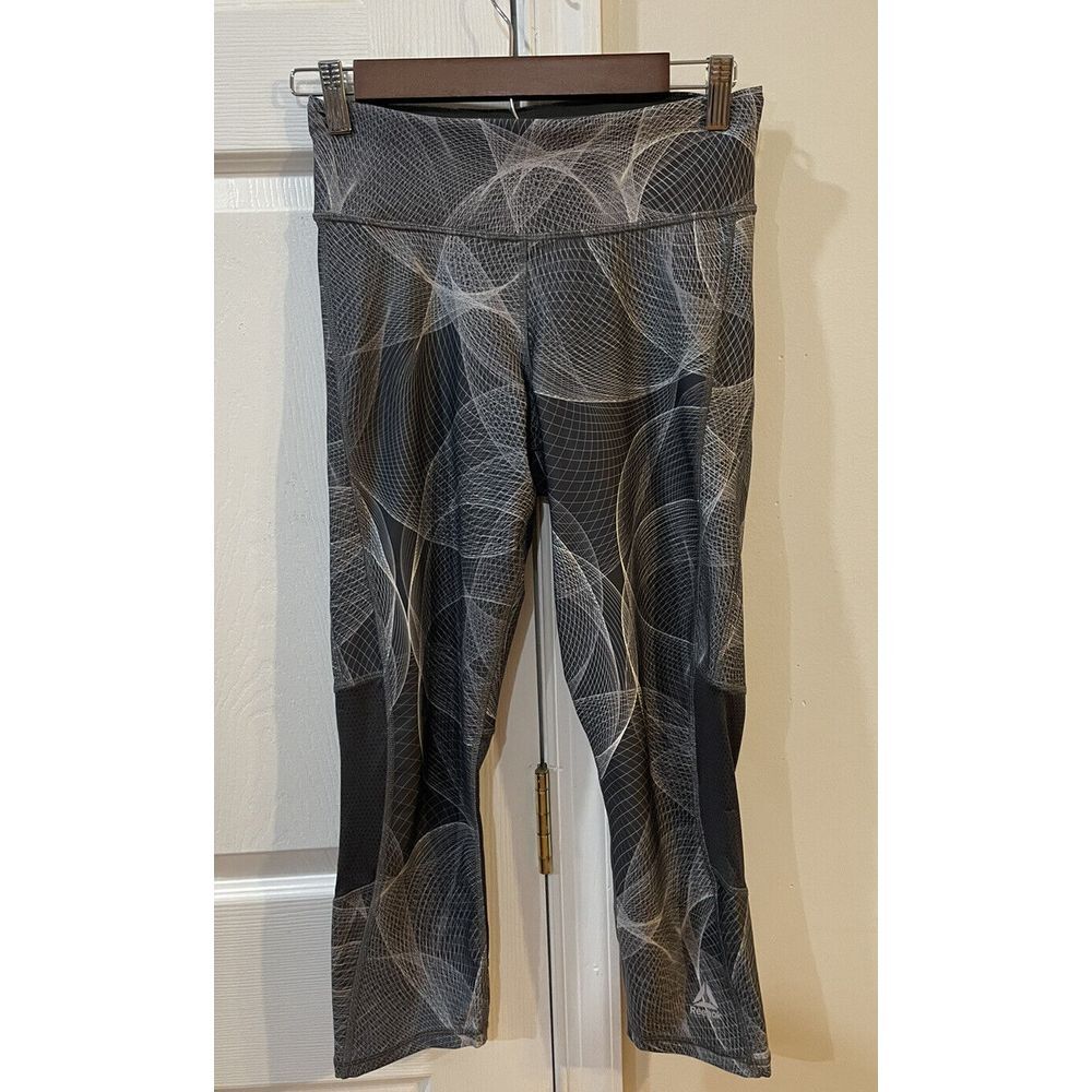 Reebok Speedwick Capri Leggings Women's Size S Stretch Workout